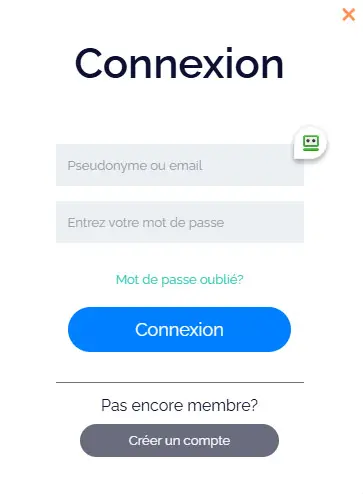 Connexion des membres du Slot Express Casino