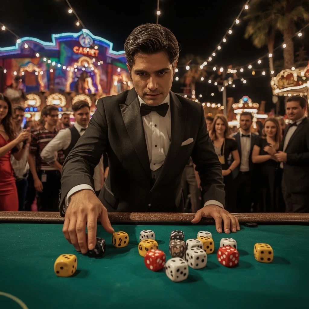Partie de craps au Slot Express Casino
