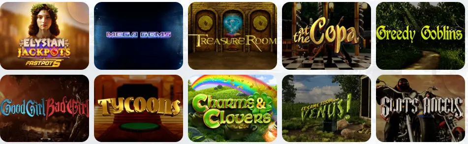 Les Jackpots au SLOT EXPRESS CASINO